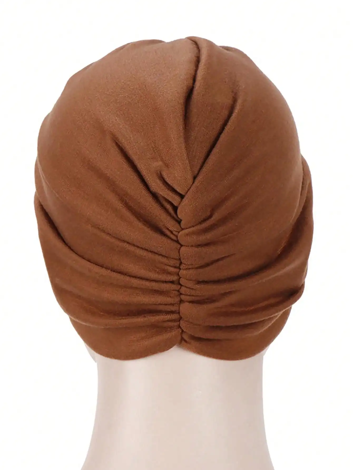 Soft Elastic Ramadan Muslim Hijab Caps Fashion Women's Headscarf Solid Color Hair Care Turban Bonnet Chemotherapy Cap
