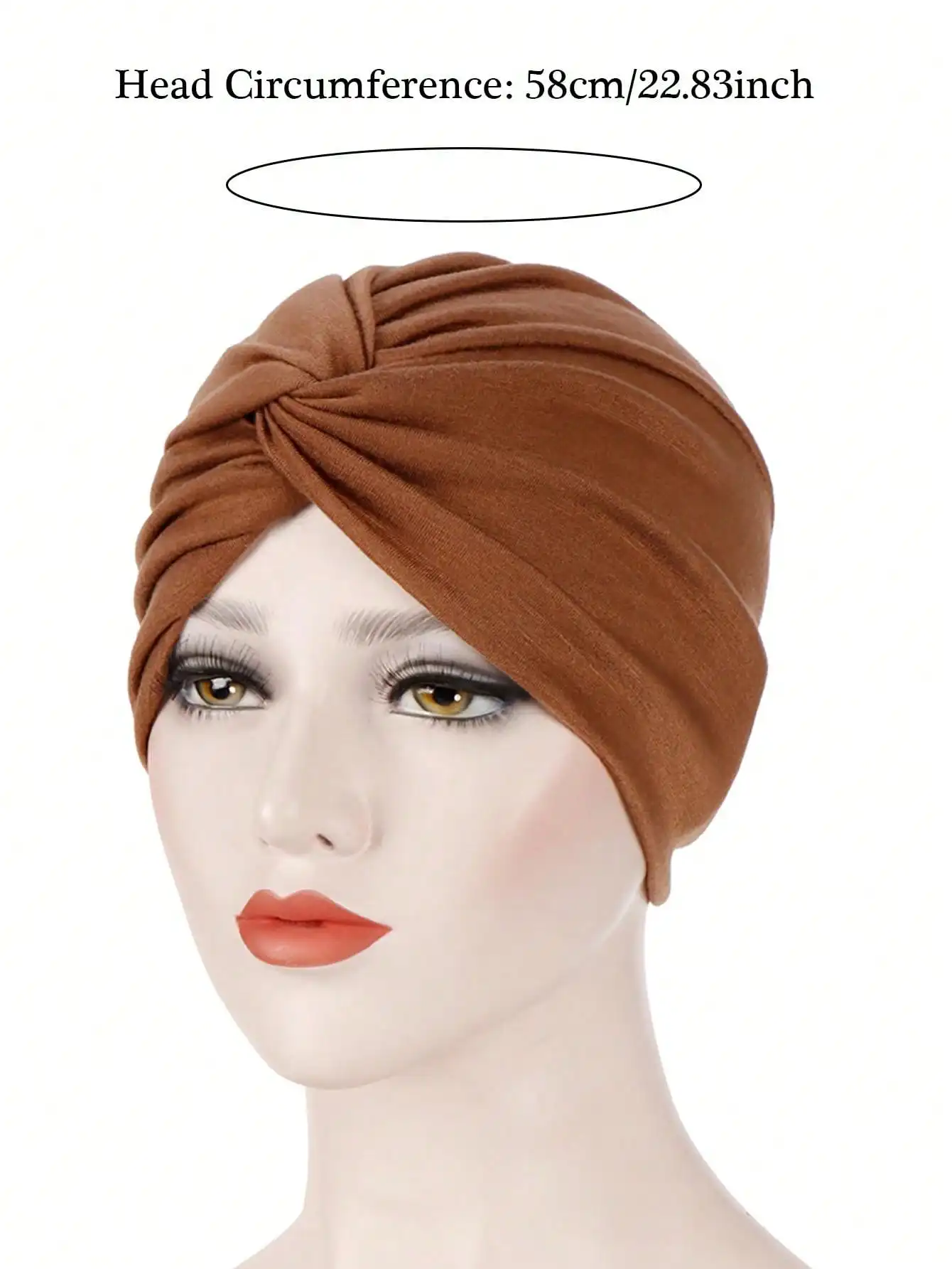 Soft Elastic Ramadan Muslim Hijab Caps Fashion Women's Headscarf Solid Color Hair Care Turban Bonnet Chemotherapy Cap