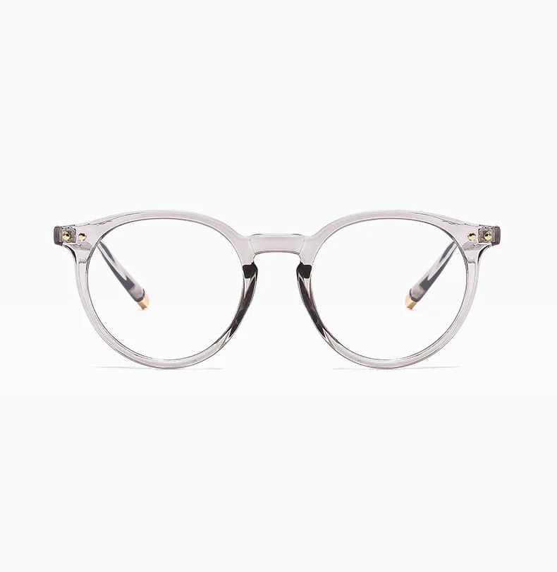 Vintage Round Optical Glasses Women Men Anti Blue Light  Eyeglasses Frame Prescription Transparent Lens Spectacle Frame Unisex