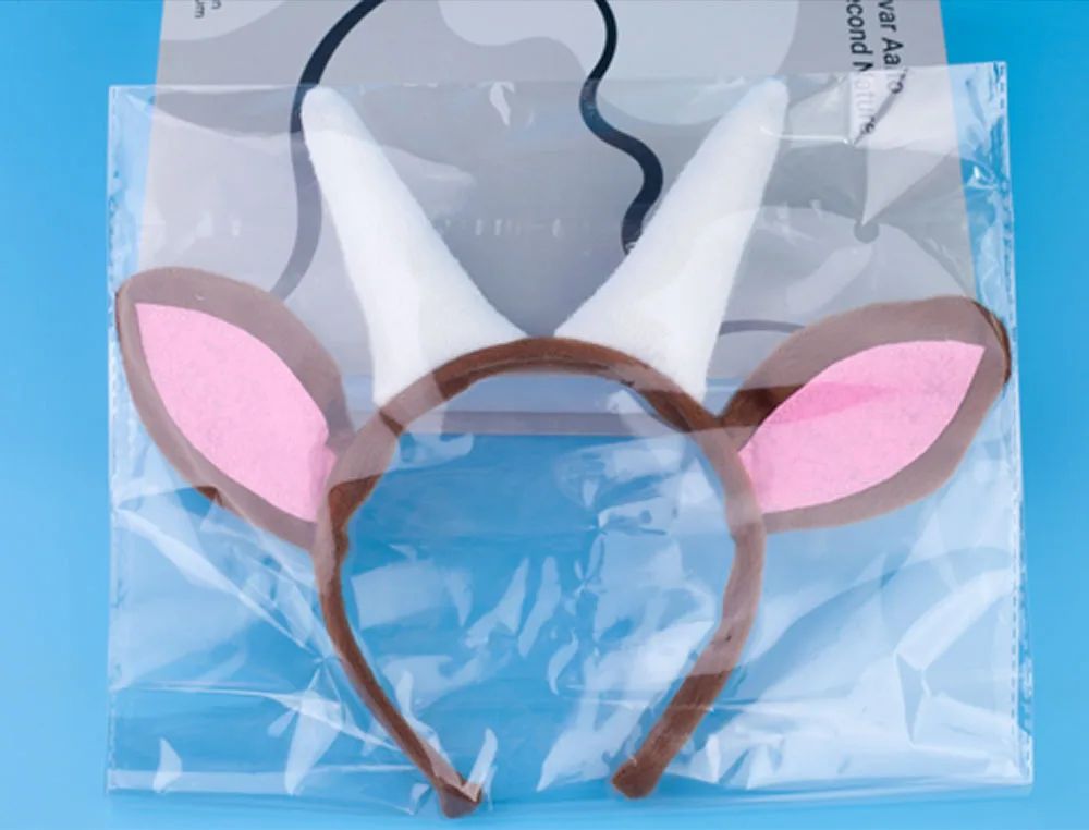 Halloween Goat Horn Animal Costume Accessories Headband Tail Bow Tie Tutu for Toddler Kids Girls Fancy Dress Up Christmas