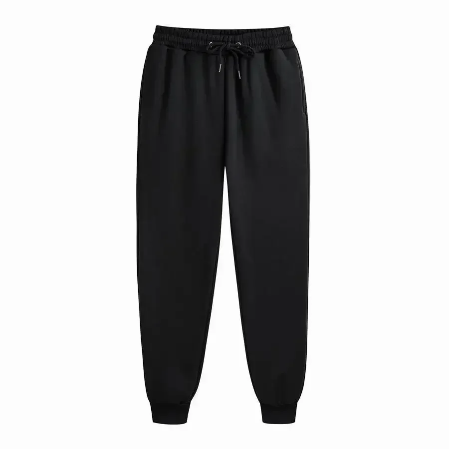 Men's Tracksuit Pants Jogger Track Sweatpants Spring Autumn Fleece Pants Men Clothing Gym Sports Women's Loose Winter Trousers