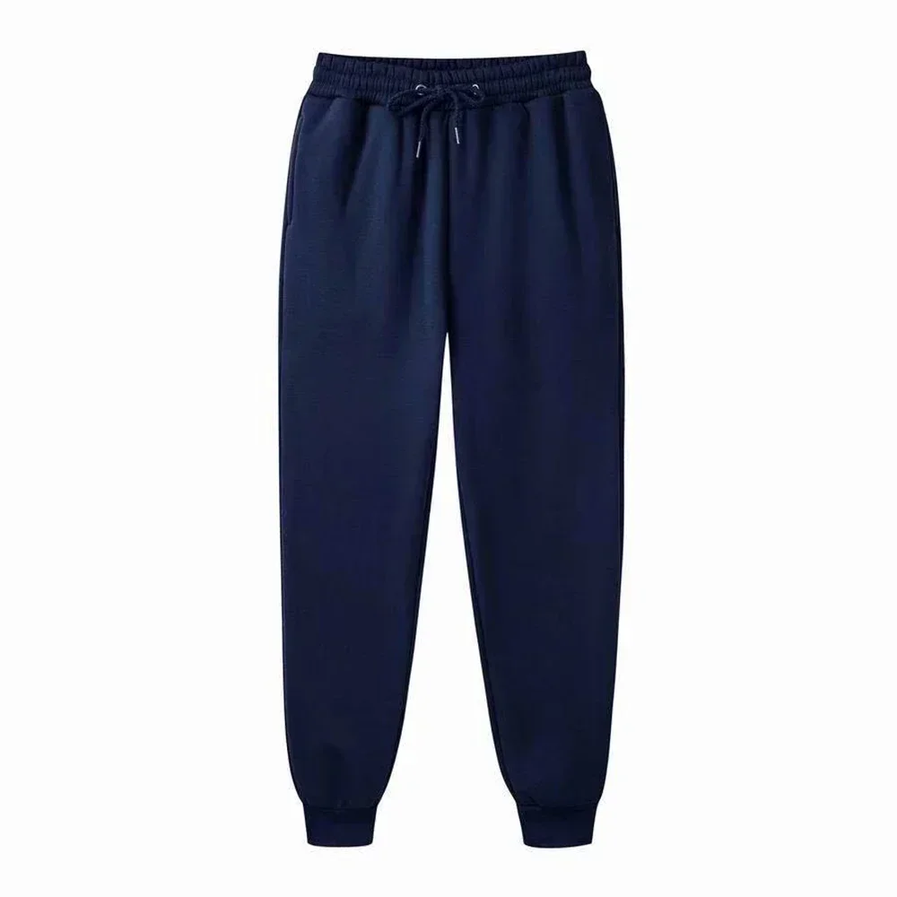 Men's Tracksuit Pants Jogger Track Sweatpants Spring Autumn Fleece Pants Men Clothing Gym Sports Women's Loose Winter Trousers