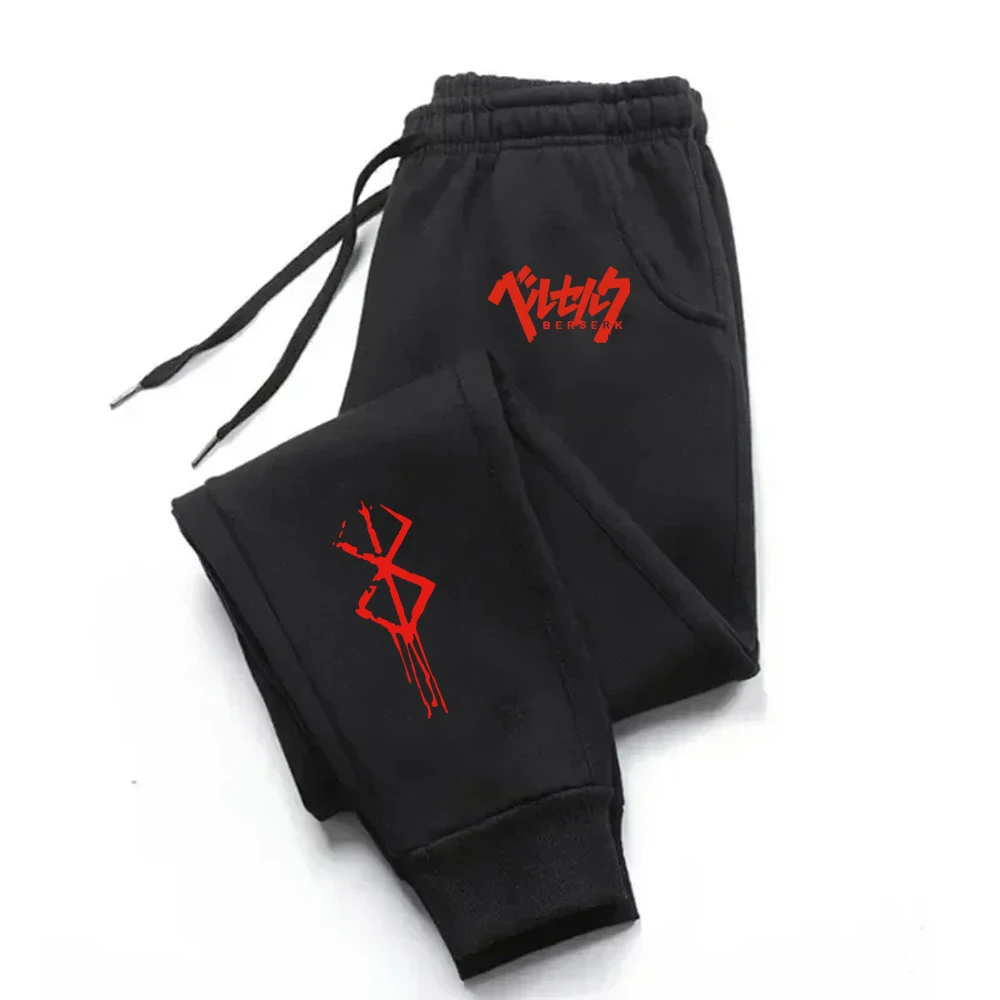 Men's Tracksuit Pants Jogger Track Sweatpants Spring Autumn Fleece Pants Men Clothing Gym Sports Women's Loose Winter Trousers