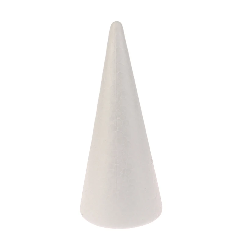 Polystyrene Cone Flat Foam Cone For Handmade Craft DIY Accessory Party Celebration Festival Home Decoration