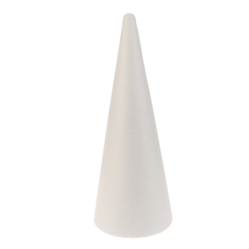 Polystyrene Cone Flat Foam Cone For Handmade Craft DIY Accessory Party Celebration Festival Home Decoration