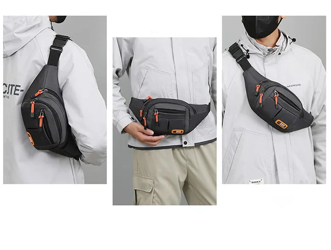 Mobile Waist Bag For Both Men And Women Multifunctional Large Capacity Anti Splash Business Wear-resistant Construction Site