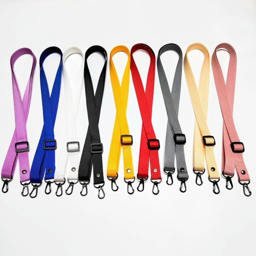 Replacement Shoulder Strap Adjustable Belt Hanging Rope Long Bag Belt Dacron Thin Colorful Crossbody Camera Strap