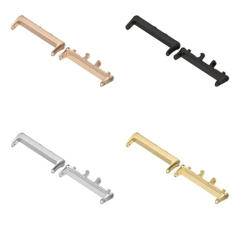 1Pair Adapter For Samsung Galaxy Fit 3 Connector Strap Watchband Bracelet 316L Stainless Steel Accessories Fit 3 18mm 20mm Width