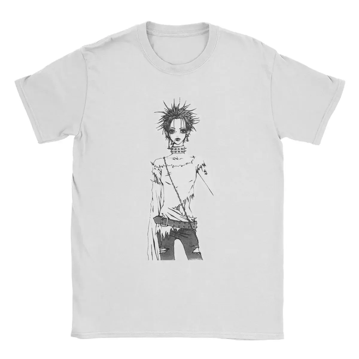 NANA Osaki T Shirt Casual Harajuku Streetwear Japanese Clothes T Shirt Fashion Rock Punk Short Sleeve Plus Size T Shirt Women