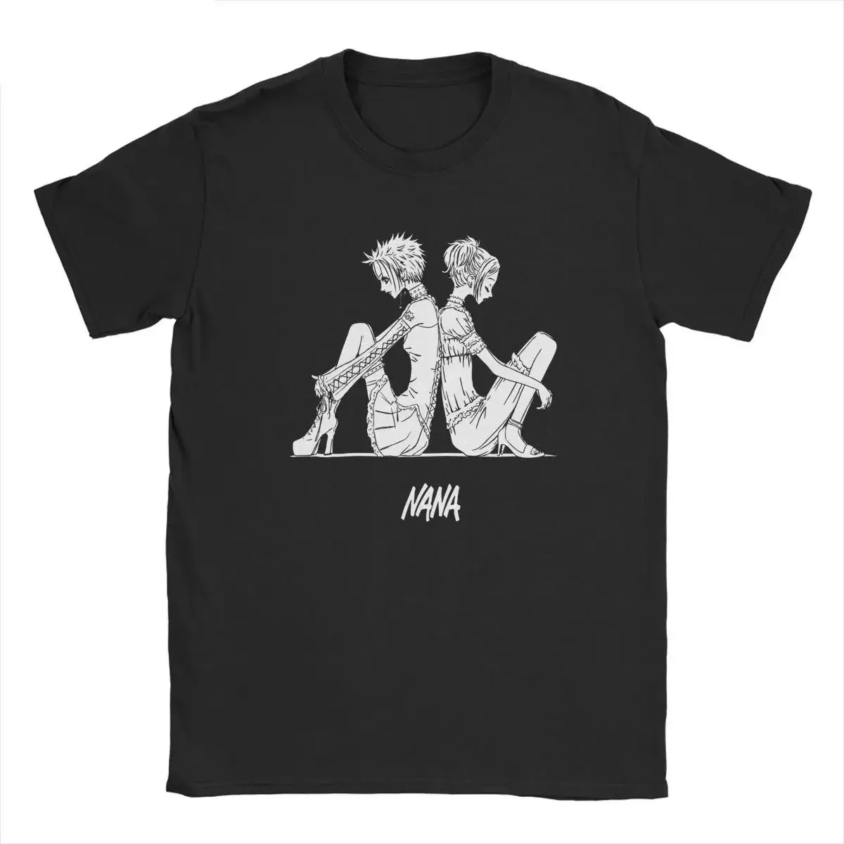 NANA Osaki T Shirt Casual Harajuku Streetwear Japanese Clothes T Shirt Fashion Rock Punk Short Sleeve Plus Size T Shirt Women