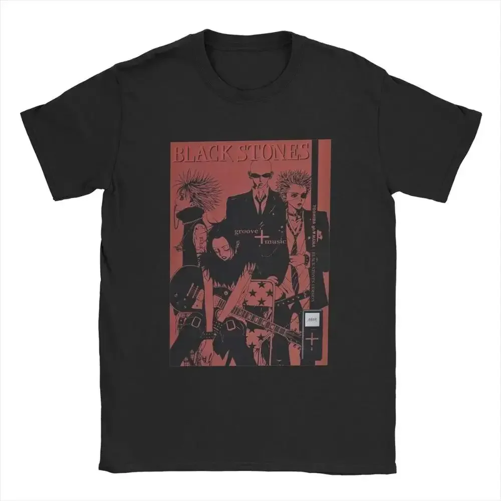 NANA Osaki T Shirt Casual Harajuku Streetwear Japanese Clothes T Shirt Fashion Rock Punk Short Sleeve Plus Size T Shirt Women
