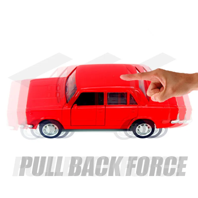 1:36 LADA Alloy Car Model Diecast Toys Vehicles NO Light & Sound Effect Car For Boys Birthday Gifts Kids Toys Cars