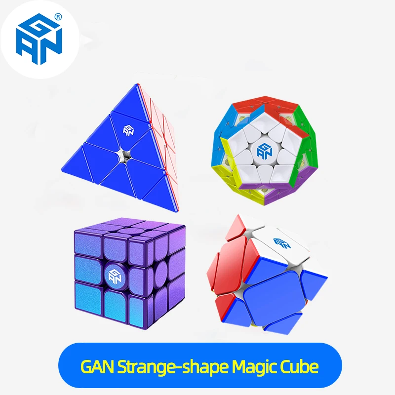 GAN Strange-shape Magic Cube Combination Pyraminx Enhanced Uv Gan Skewb Enhanced Uv Meganminx Gan Mirror Uv Gans Cube