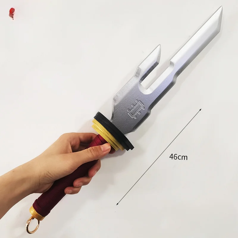 46cm Fushiguro Toji Inverted Spear of Heaven Jujutsu Kaisen Weapon Anime Wooden Model Ornaments Crafts Gifts Toys Collections
