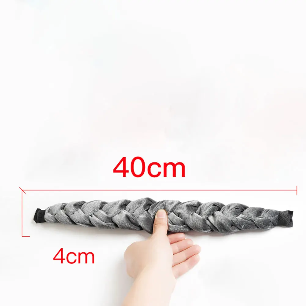 Velvets Braid Headband Headwear Women Fashion Hair Bands High Quality DIY Hair Styling Hoop Accessories For Hair Fixing Tools