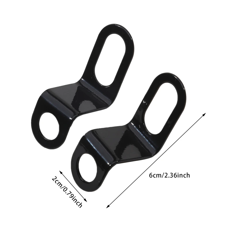 1/2Pair Motorcycle Lamp Brackets Turn Signal Light Lamp Mount Headlight Brackets Motorbike Fork Indicator Mount Lamps Holder