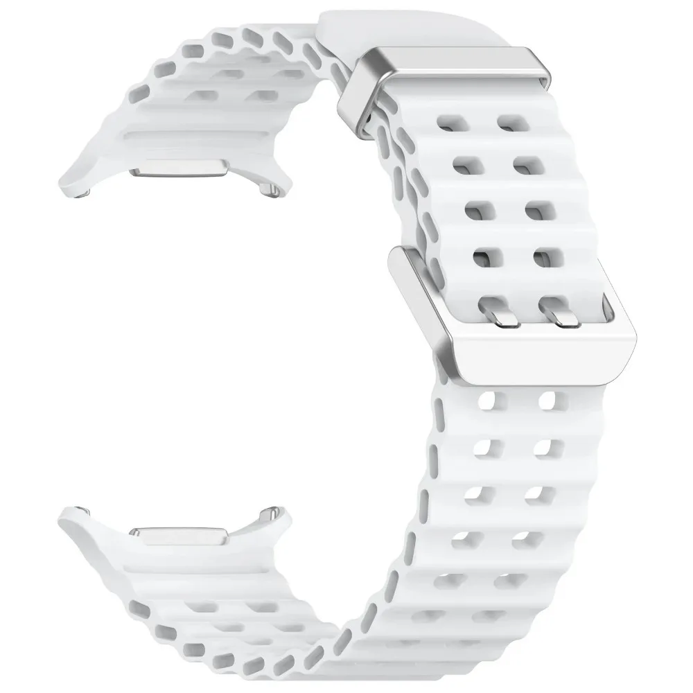 Ocean Silicone Band for Samsung Galaxy Watch Ultra 2 47mm Original Breathable Wristband Correa for Galaxy Watch Ultra 47mm Strap