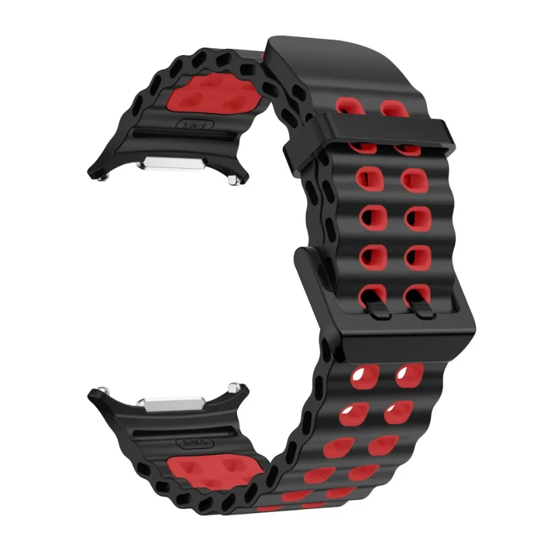 Ocean Silicone Band for Samsung Galaxy Watch Ultra 2 47mm Original Breathable Wristband Correa for Galaxy Watch Ultra 47mm Strap