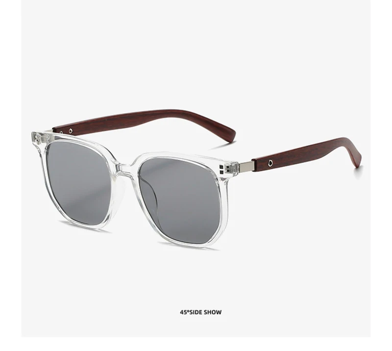 Classic Big Woodgrain Sunglasses Men women Retro Oversize Square Sun Glasses Male Female Fashion Summer Vacation Driving Shades