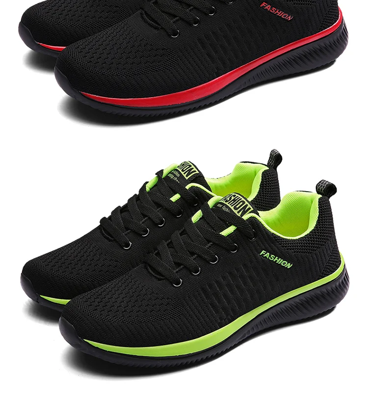 Men Running Sneakers Lightweight Walking Sport Shoes Classical Mesh Breathable Casual Shoes Male Fashion Moccasins Sneaker Men