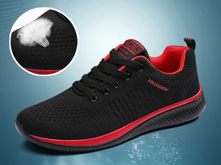 Men Running Sneakers Lightweight Walking Sport Shoes Classical Mesh Breathable Casual Shoes Male Fashion Moccasins Sneaker Men