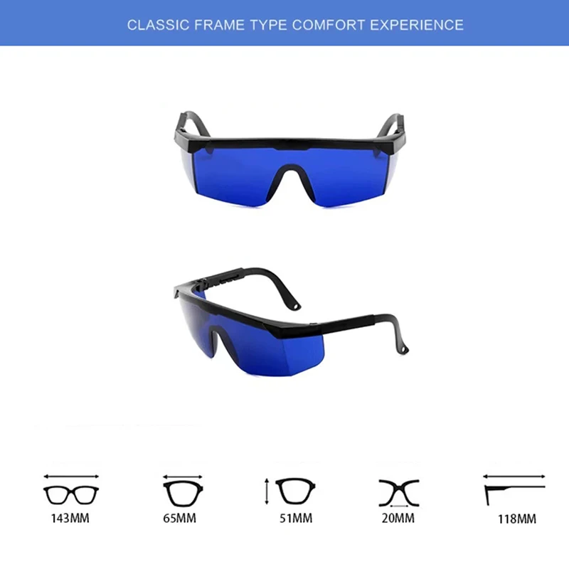 Laser Protection Glasses For Ipl/e-light OPT Freezing Point Hair Removal Protective Glasses Universal Goggles Eyewear LESHP 1PC