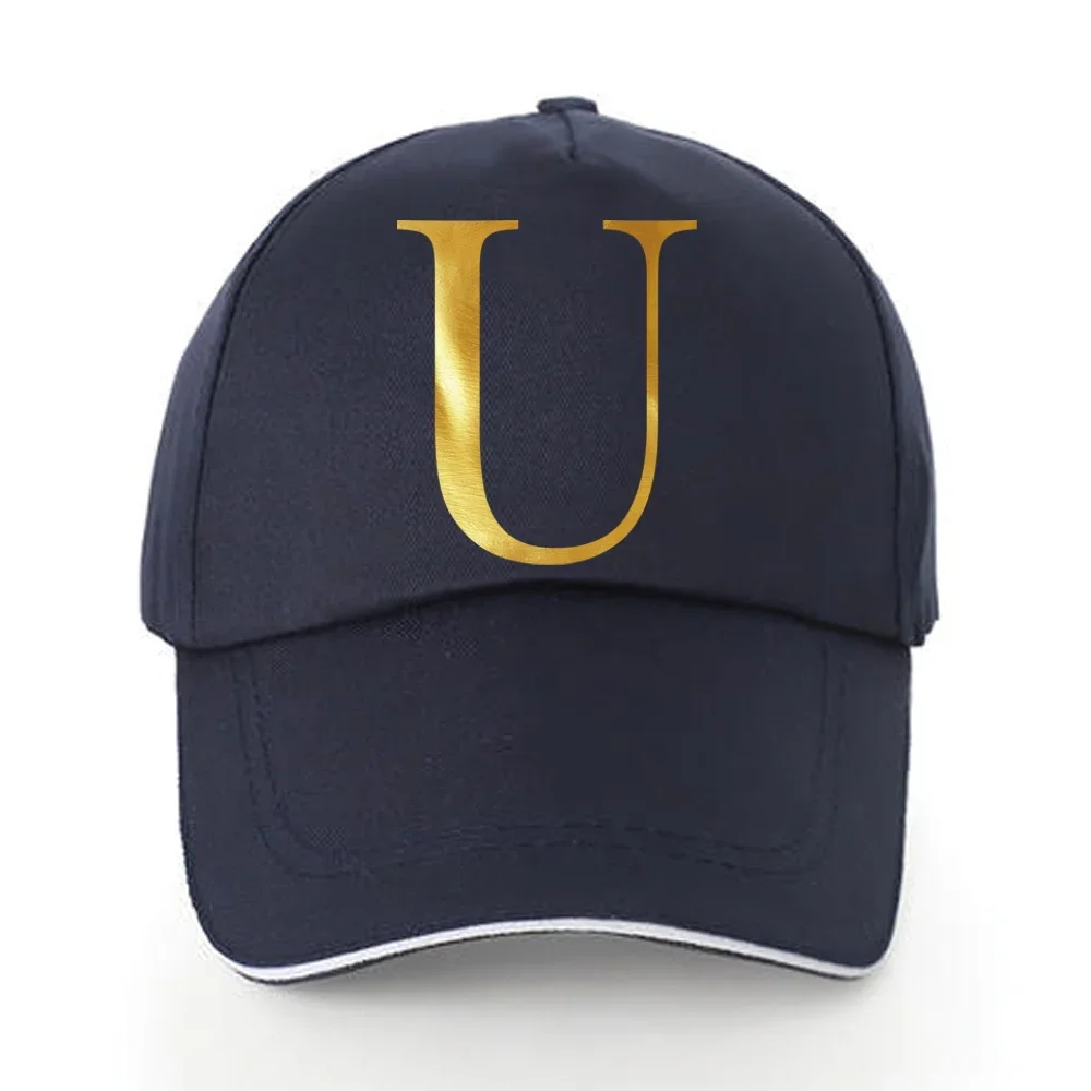 2024 Women Summer Adjustable Sunscreen Visors Hats Men Street Hip Hop Cap Letter Print Baseball Caps Pure Cotton Back Buckle Hat