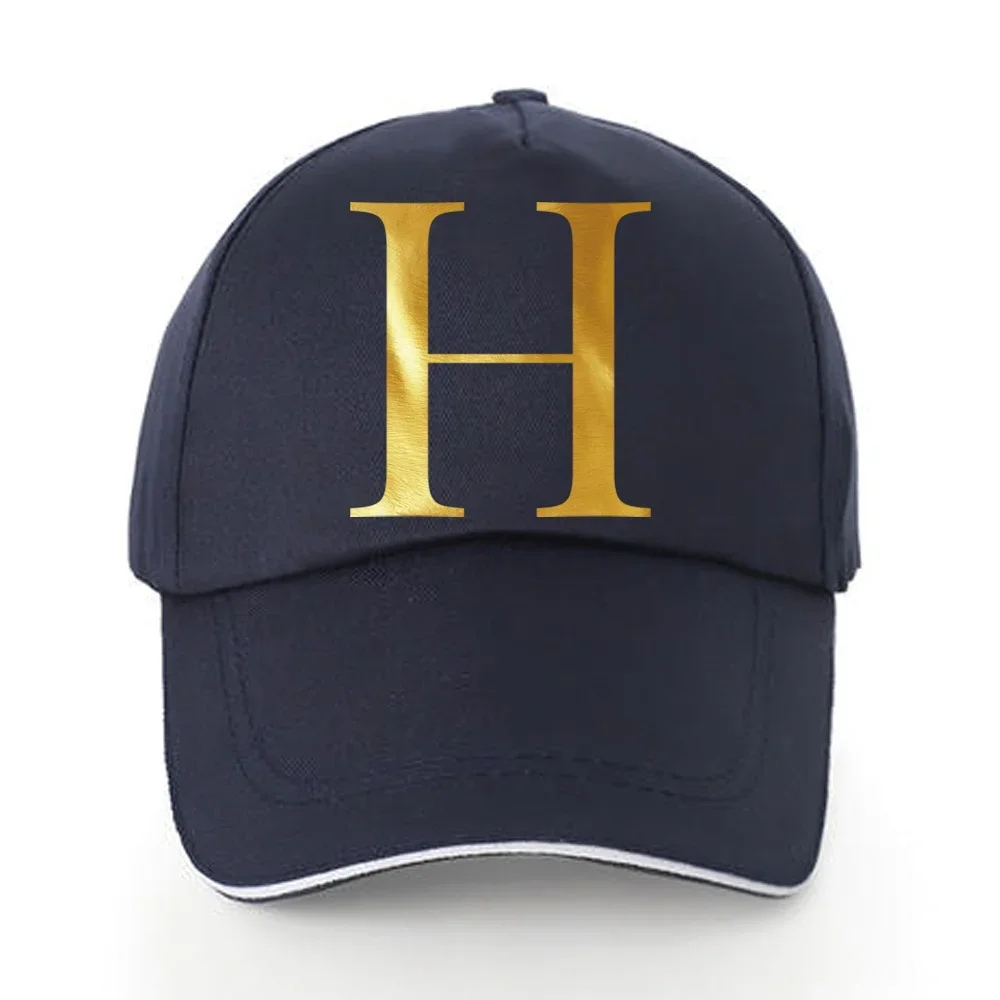 2024 Women Summer Adjustable Sunscreen Visors Hats Men Street Hip Hop Cap Letter Print Baseball Caps Pure Cotton Back Buckle Hat