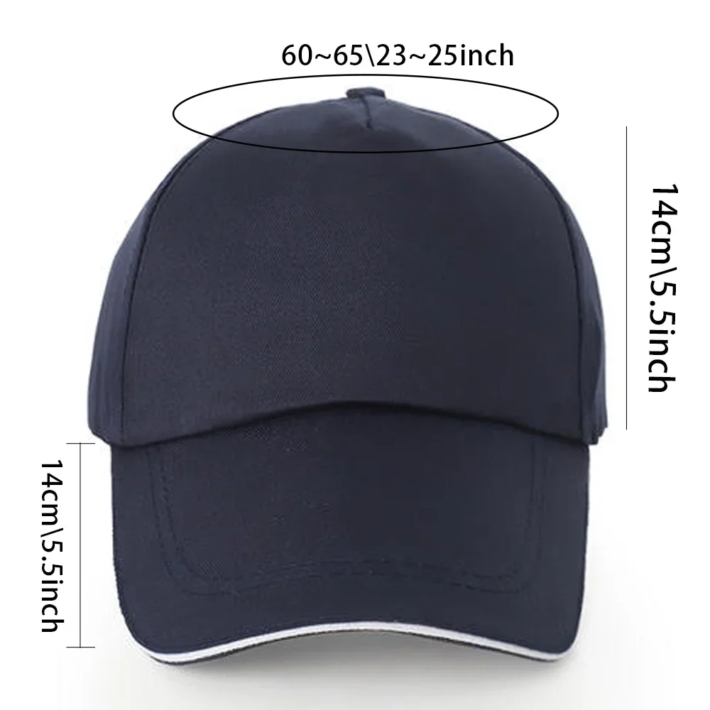 2024 Women Summer Adjustable Sunscreen Visors Hats Men Street Hip Hop Cap Letter Print Baseball Caps Pure Cotton Back Buckle Hat
