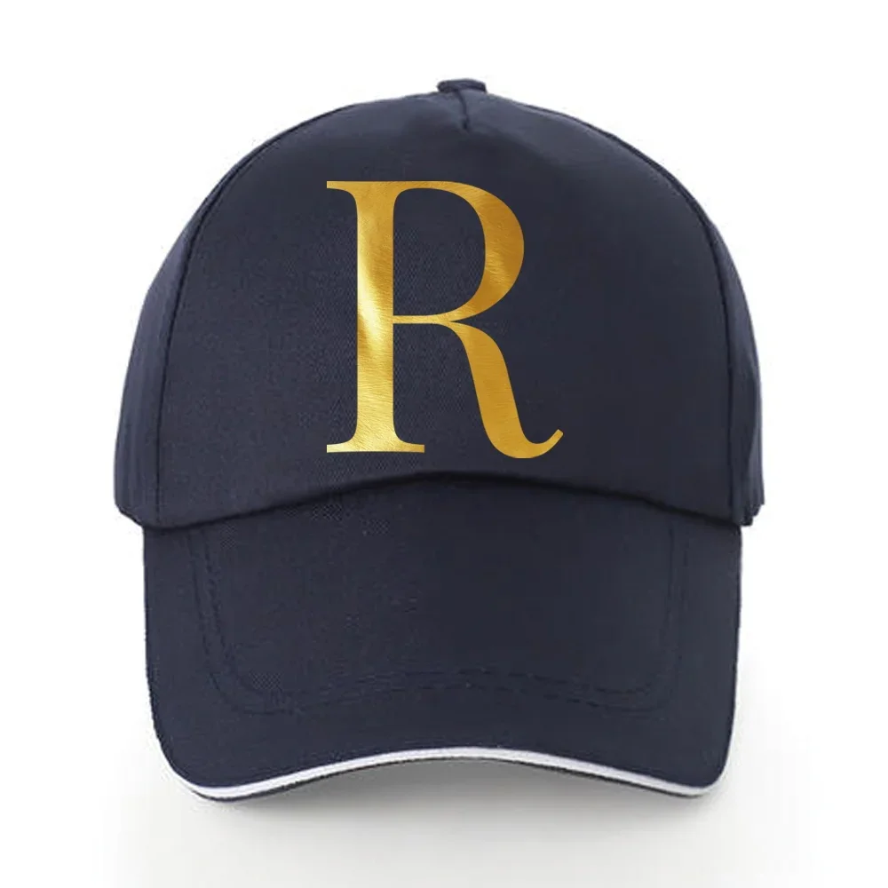 2024 Women Summer Adjustable Sunscreen Visors Hats Men Street Hip Hop Cap Letter Print Baseball Caps Pure Cotton Back Buckle Hat