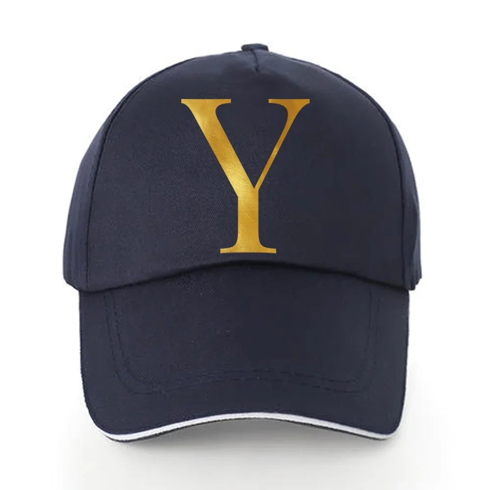 2024 Women Summer Adjustable Sunscreen Visors Hats Men Street Hip Hop Cap Letter Print Baseball Caps Pure Cotton Back Buckle Hat