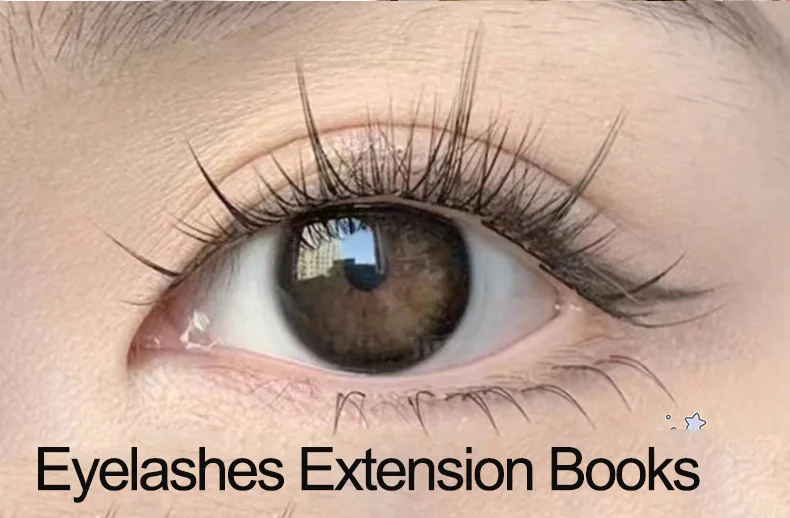 Hot Sales DIY Makeup 384 PCS Lash Clusters Eyelash Book 32 Rows False Eyelashes Extension For Beauty