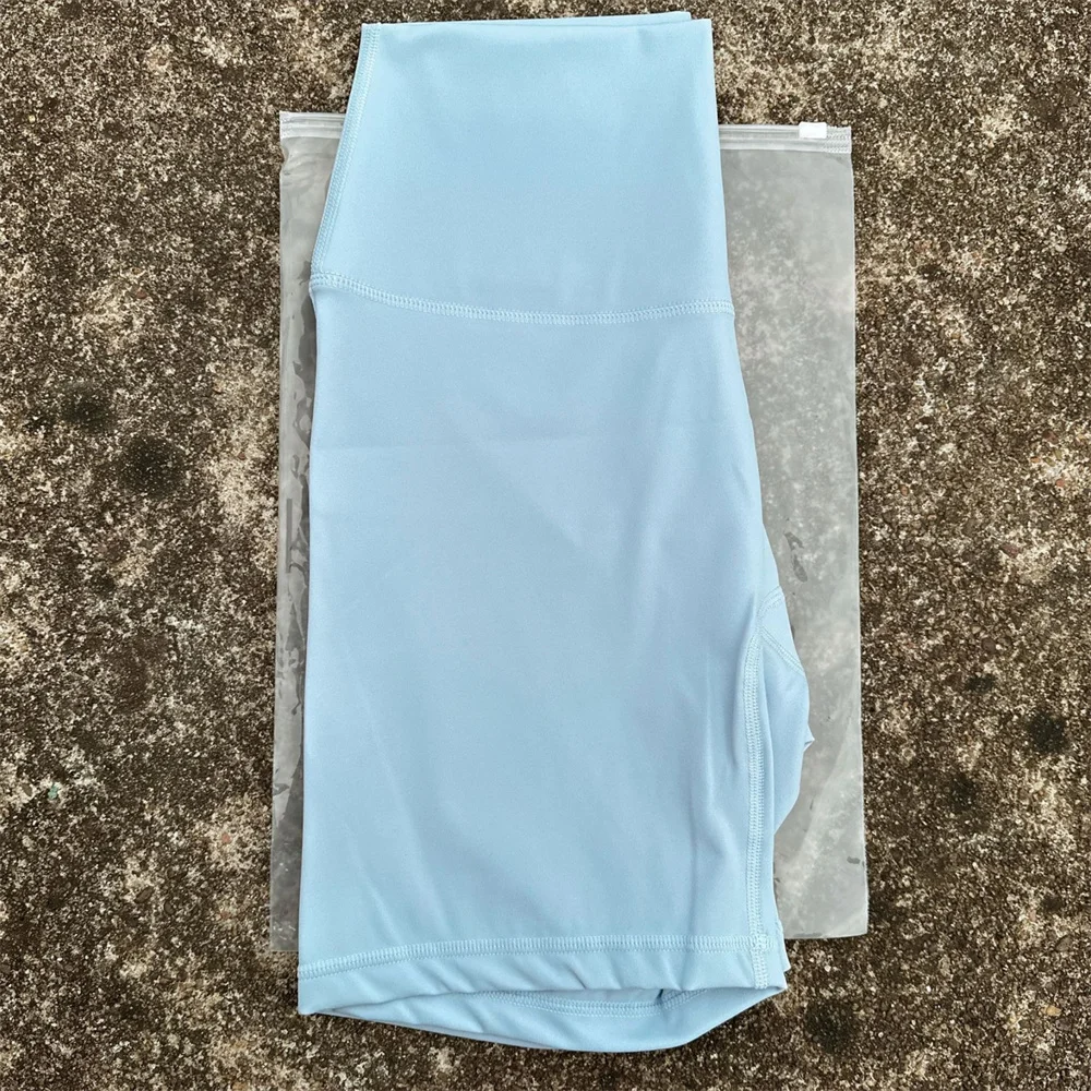 Solid Color High Waist Yoga Short Leg Cycling Women Fitness Sports Short Comprehensive Training Jog Squat Proof Internal Pocket