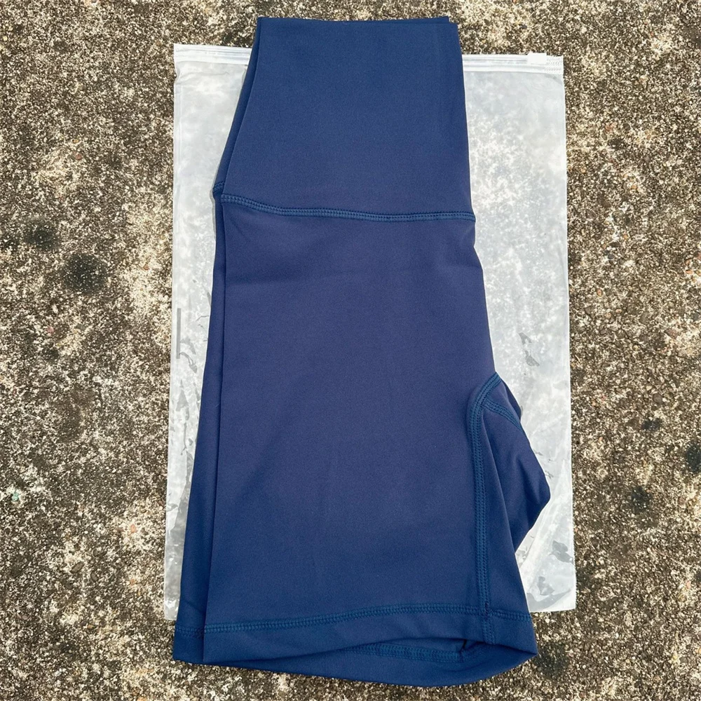 Solid Color High Waist Yoga Short Leg Cycling Women Fitness Sports Short Comprehensive Training Jog Squat Proof Internal Pocket