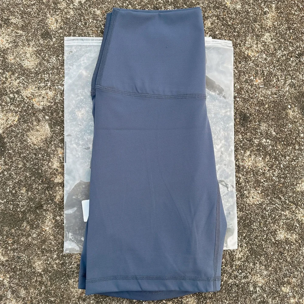 Solid Color High Waist Yoga Short Leg Cycling Women Fitness Sports Short Comprehensive Training Jog Squat Proof Internal Pocket
