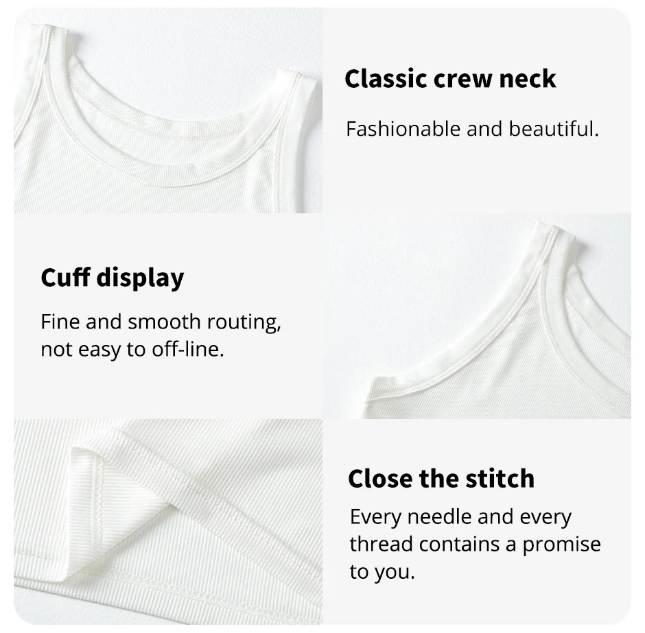 6/3/1 Piece Ladies Bottoming Solid Color Fashion Threaded Vest Casual Joker Sports Girl Mixed Color Combination Coat Parent-chil