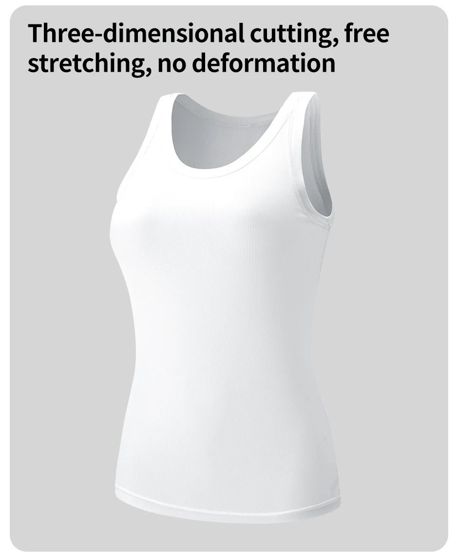 6/3/1 Piece Ladies Bottoming Solid Color Fashion Threaded Vest Casual Joker Sports Girl Mixed Color Combination Coat Parent-chil