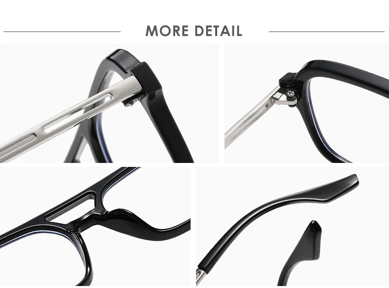 Double Bridge Square Frame Sunglasses Fashion New Retro Cat Eye Sun Glasses Brand Design UV400 Shades Eyewear Women Female