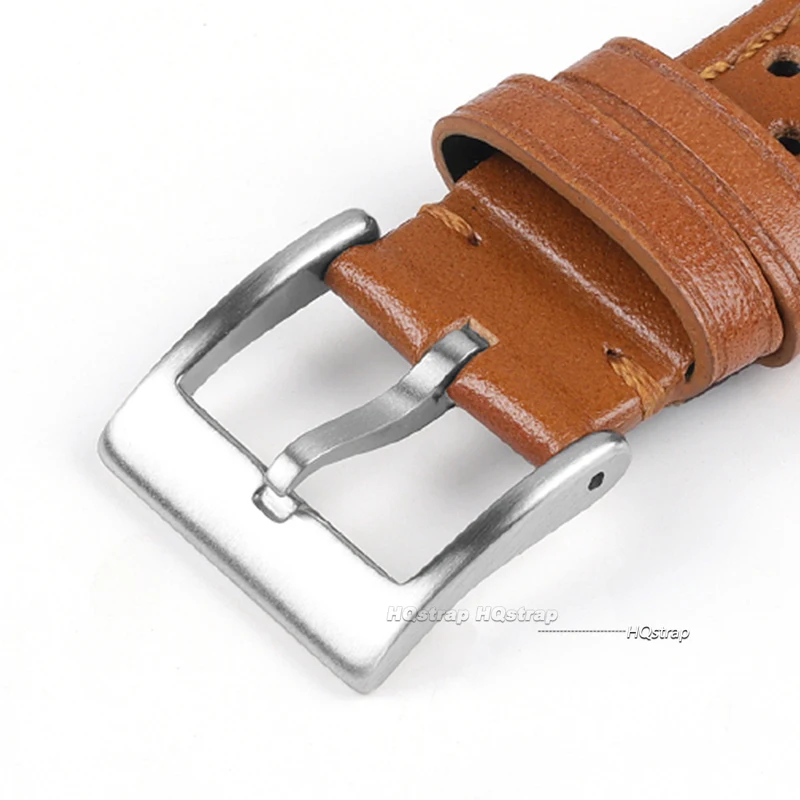 16 18 20 22mm Watch Band Metal Buckle Strap Solid Square Button Stainless Steel Matte Polished Clasp Silver Black Watch Buckles