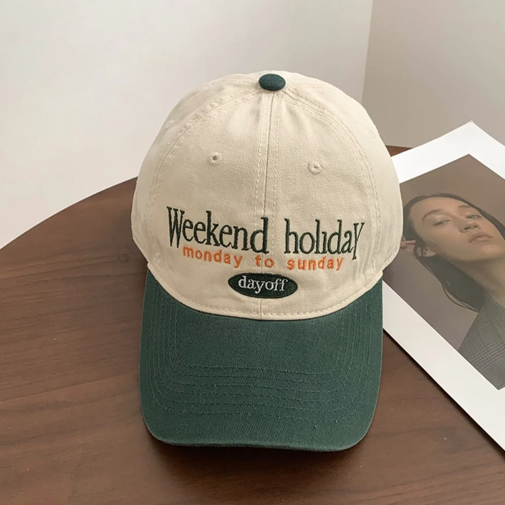 Retro Baseball Cap Versatile Sunscreen and Shading Hat Breathable Adjustable Hip Hop Gorras Trucker Cotton Cap Dad Hats