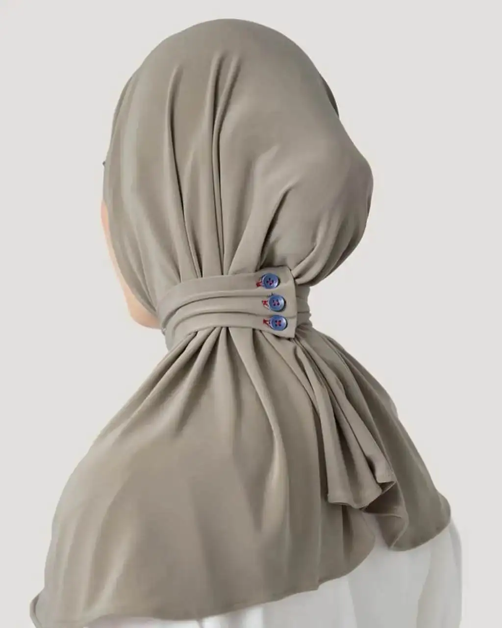 Soft Elastic Ready Jersey Cotton Hijab Undercap For Muslim Woman Bonnet Solid Color Instant Inner Caps Ladies Headband Free Size