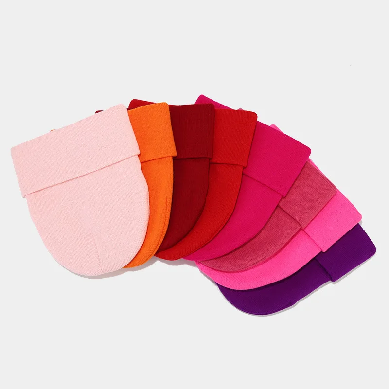 2024 Autumn/Spring Man’s Camouflage Knitting Hat Pure Colour Elastic Cap Unisex Warm Fashion Hat Female’s Leisured Beanie