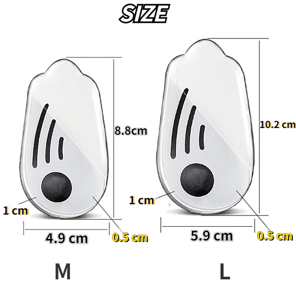 Magnetic Silicone Orthopedic Insoles for Shoes Men Women Plantar Fasciitis Relief O/X Legs Knee Varus Correction Feet Heel Pads