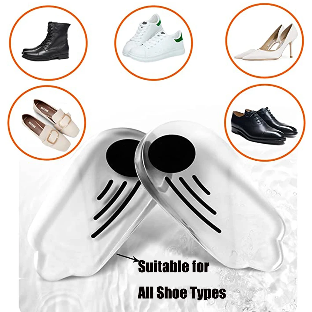 Magnetic Silicone Orthopedic Insoles for Shoes Men Women Plantar Fasciitis Relief O/X Legs Knee Varus Correction Feet Heel Pads