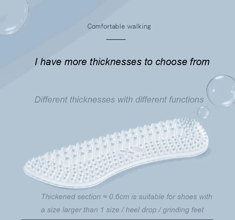 Upgrade Silicone Heel Stickers Heels Grips for Women Men Anti Slip Heel Cushions Non-Slip Inserts Pads Foot Heel Care Protector