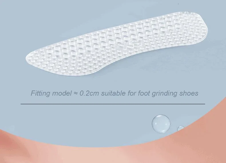 Upgrade Silicone Heel Stickers Heels Grips for Women Men Anti Slip Heel Cushions Non-Slip Inserts Pads Foot Heel Care Protector