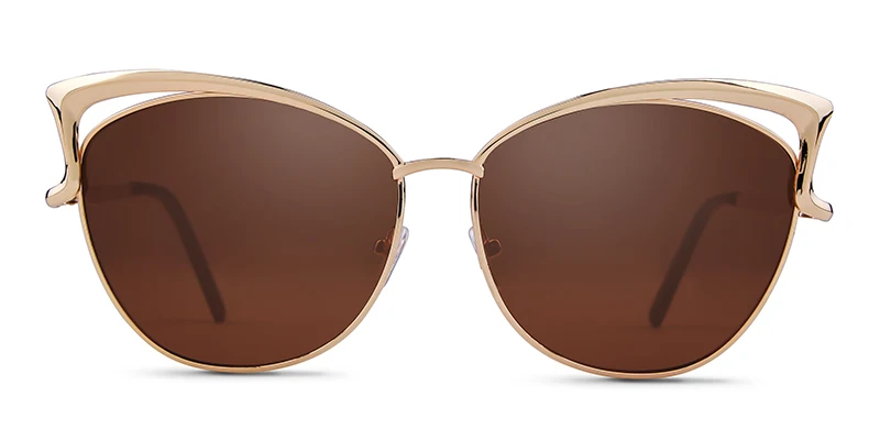 SORVINO Metal Frame Sunglasses Women Fashion Vintage Cat Eye Sun Glasses For Female Ladies 2026 Luxury Brand Eyeglasses UV400