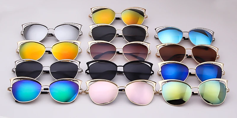 SORVINO Metal Frame Sunglasses Women Fashion Vintage Cat Eye Sun Glasses For Female Ladies 2026 Luxury Brand Eyeglasses UV400