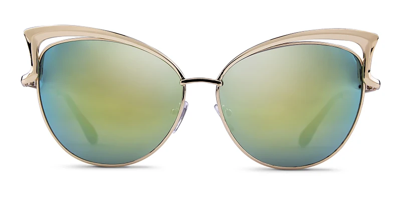 SORVINO Metal Frame Sunglasses Women Fashion Vintage Cat Eye Sun Glasses For Female Ladies 2026 Luxury Brand Eyeglasses UV400