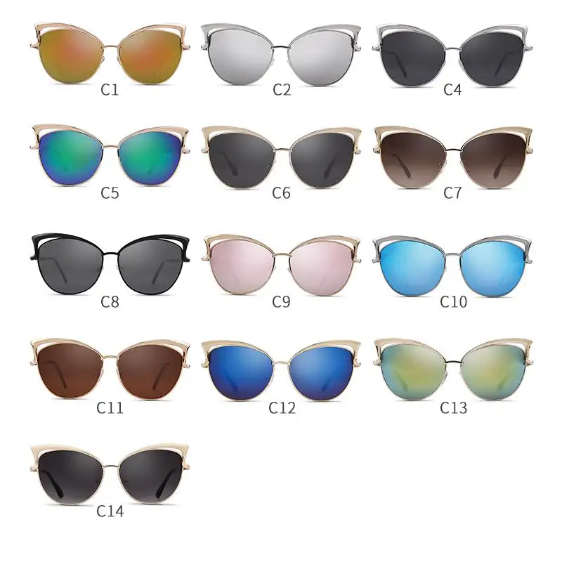 SORVINO Metal Frame Sunglasses Women Fashion Vintage Cat Eye Sun Glasses For Female Ladies 2026 Luxury Brand Eyeglasses UV400